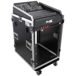 Universal 19 Rack-mount Mixer W-13U Top and 16U Front W-2 Side Work Tables - Image 2