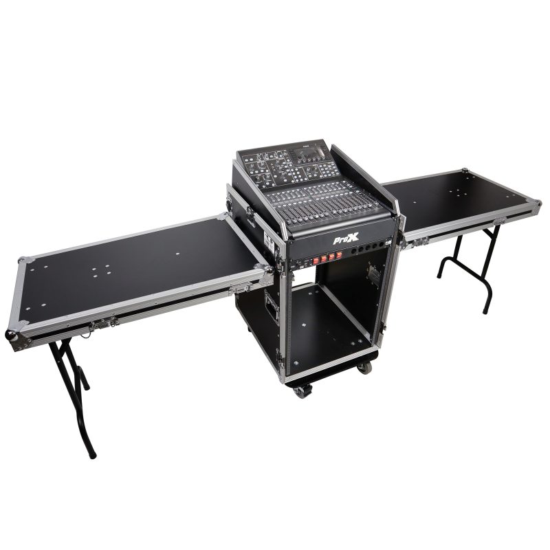 Universal 19 Rack-mount Mixer W-13U Top and 16U Front W-2 Side Work Tables - Image 6