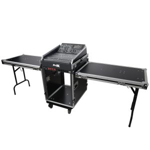 Universal 19 Rack-mount Mixer W-13U Top and 16U Front W-2 Side Work Tables - Image 7