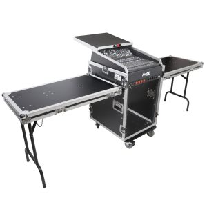 Universal 19 Rack-mount Mixer W-13U Top and 16U Front W-2 Side Work Tables - Image 8