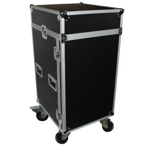 18U Rack x 10U Top Mixer DJ Combo Flight Case - Image 3