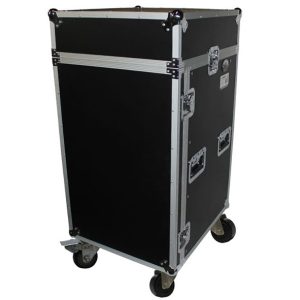18U Rack x 10U Top Mixer DJ Combo Flight Case - Image 4