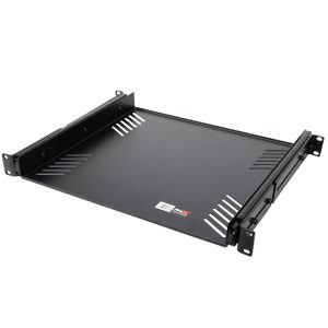 1U Ventilated Sliding Rack Tray Shelf - 19" Standard Rack Mount