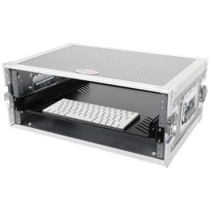 1U Ventilated Sliding Rack Tray Shelf - 19" Standard Rack Mount - Image 4