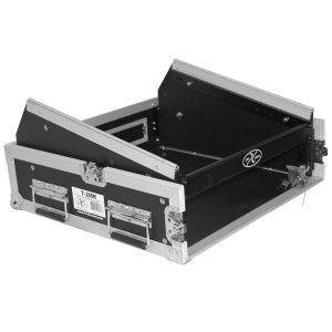 2U Rack x 10U Top Mixer DJ Combo Rack Flight Case