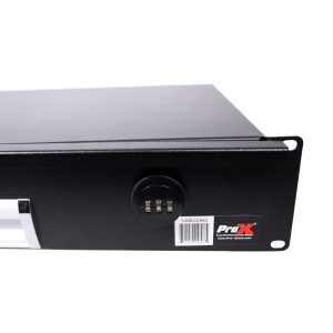 2U Rack Space 12" Depth Rack Mount Drawer for Audio| DJ| and IT Server rack cases. - Image 6
