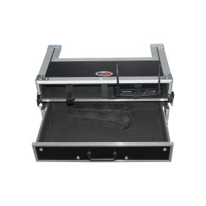 Wireless Mic case features 2 capacity as well as hand held mic storage w/ 1 drawer - Image 11