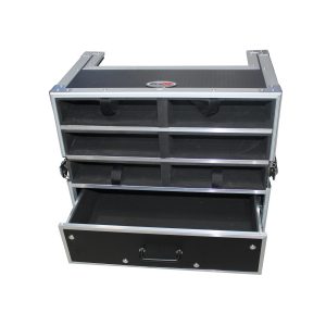 Wireless Microphone Case for 6 Units + Hand Held Storage W/Drawer - Image 18