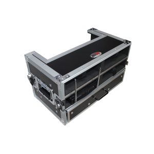 Wireless Microphone Case for 4 Units & Handheld Storage Plus 1 (2U) Drawer - Image 9