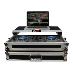 Flight Case for Numark MixTrack 3 Pro 3 and Platinum Digital Controller W-Laptop Shelf - Image 3