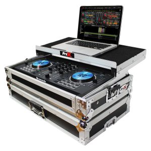 Flight Case for Numark MixTrack 3 Pro 3 and Platinum Digital Controller W-Laptop Shelf