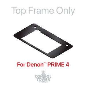 For Denon PRIME 4 Control Tower DJ Booth Interchangeable Top Plate | BLACK - Image 5