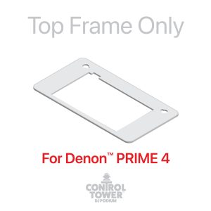 For Denon PRIME 4 Control Tower DJ Booth Interchangeable Top Plate | WHITE - Image 4