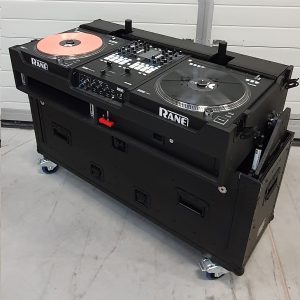 Flip-Ready Easy Retracting Hydraulic Lift Case for RANE Twelve Seventy and Seventy Two MKII Series , with Two Laptop Arms - Image 8