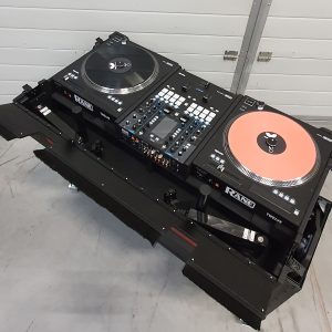 Flip-Ready Easy Retracting Hydraulic Lift Case for RANE Twelve Seventy and Seventy Two MKII Series , with Two Laptop Arms - Image 12