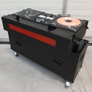 Flip-Ready Easy Retracting Hydraulic Lift Case for RANE Twelve Seventy and Seventy Two MKII Series , with Two Laptop Arms - Image 13