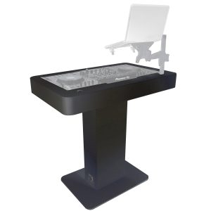 DJ Control Tower DJ Podium Stand with Travel Cases for Pioneer DDJ-REV7 XDJ-XZ DDJ-1000 and RANE One Black Finish - Image 4