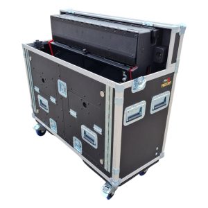 Flip-Ready Hydraulic Console Case for ChamSys MagicQ MQ500M w/ 2U Rack Space - Image 3