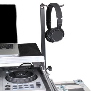 Headphone Pole Stand For Cases 12" Shaft with Rotating Hook - Image 12