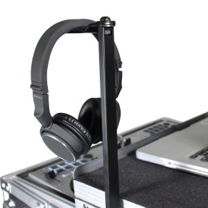 Headphone Pole Stand For Cases 12" Shaft with Rotating Hook - Image 5
