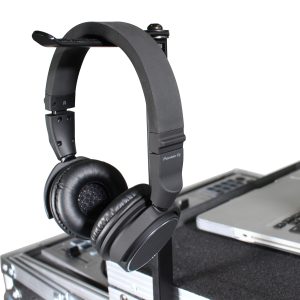 Headphone Pole Stand For Cases 12" Shaft with Rotating Hook - Image 4