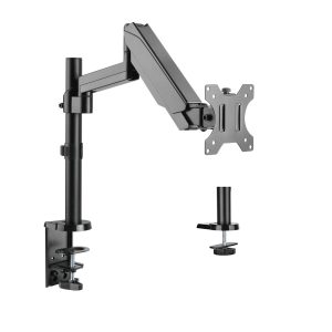 Laptop Tray and Bracket for with Gas Spring Double Arm Fits 17" - 32" Monitors