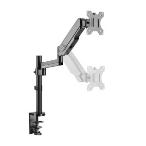 Laptop Tray and Bracket for with Gas Spring Double Arm Fits 17" - 32" Monitors - Image 2
