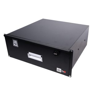 4U Rack Space 12" Depth Rack Mount Drawer for Audio| DJ| and IT Server rack cases.