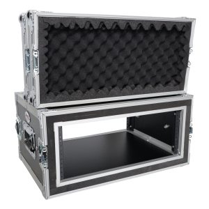 4U Vertical Shockproof Effects Rack 14" Depth Rail to Rail with Handles - Image 2