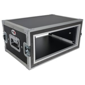 4U Vertical Shockproof Effects Rack 14" Depth Rail to Rail with Handles - Image 4