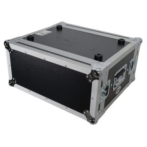 4U Vertical Shockproof Effects Rack 14" Depth Rail to Rail with Handles - Image 7