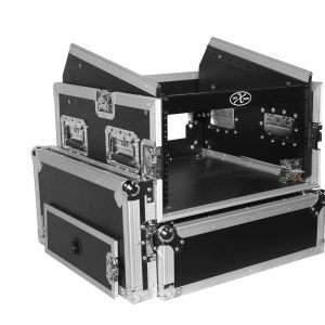 6U Rack x 10U Top Mixer DJ Combo Flight Case - Image 7