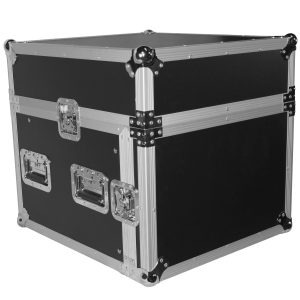 8U Rack x 10U Top Mixer DJ Combo Flight Case - Image 3