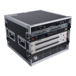 8U Space Amp Rack Mount ATA Flight Case 19" Depth - Image 2