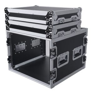 8U Space Amp Rack Mount ATA Flight Case 19" Depth - Image 5
