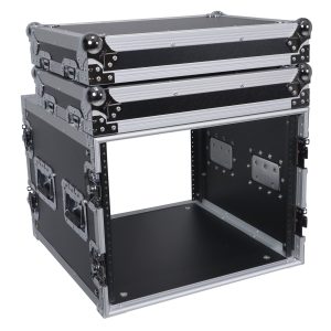 8U Space Amp Rack Mount ATA Flight Case 19" Depth - Image 6