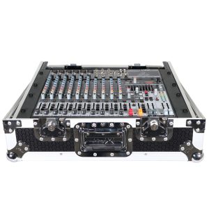 Universal 10U 19" Topload Rack Mountable Live Sound Mixer Flight Case - Image 7