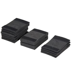 Flight Case for Turntable - Universal W-Foam Kit | Black on Black - Image 9