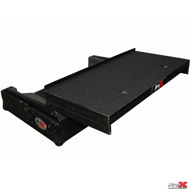 Flight Case for Numark MixTrack 3 Pro 3 and Platinum Digital Controller W-Laptop Shelf | Black on Black - Image 4