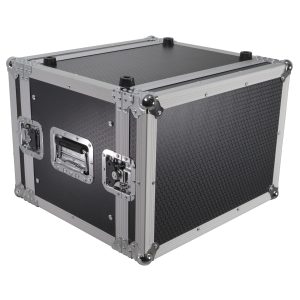 8U Deluxe Effects Rack Case 14 In Deep Rail to Rail - Image 7