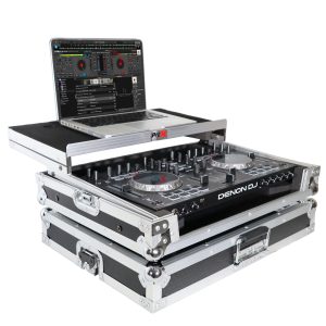 ProX Flight Case for Denon MC4000 Digital Controller W-Laptop Shelf - Image 2