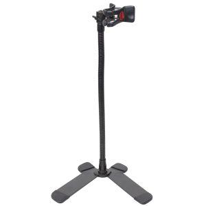 Mobi Buddy Hands Free Mobile Device Clip Kit DJ Cellphone holder Selfie Stick Table Stand Tripod Clamp and Case - Image 9