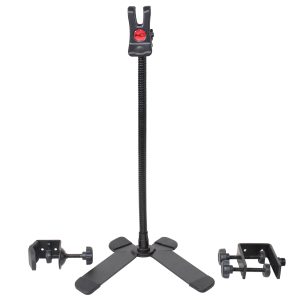 Mobi Buddy Hands Free Mobile Device Clip Kit DJ Cellphone holder Selfie Stick Table Stand Tripod Clamp and Case - Image 13