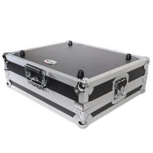 ATA Style Flight Travel Case for Denon DJ Prime Go Digital Controller - Silver On Black - Image 11