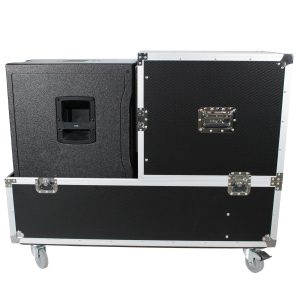 Flight Case For RCF EVOX Speaker Compact Array System Kit - Fits Two Speakers and Subwoofers - Image 2