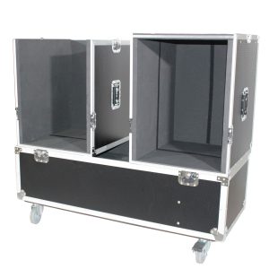 ProX Flight Case for 2 EV Evolve 50 Compact Array Systems W/Wheels ATA Style - Image 5