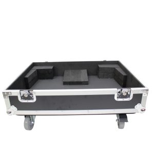 Dual Flight-Road Case for 2 RCF HDL 20-A Line Array Speakers W-Wheels - Image 3