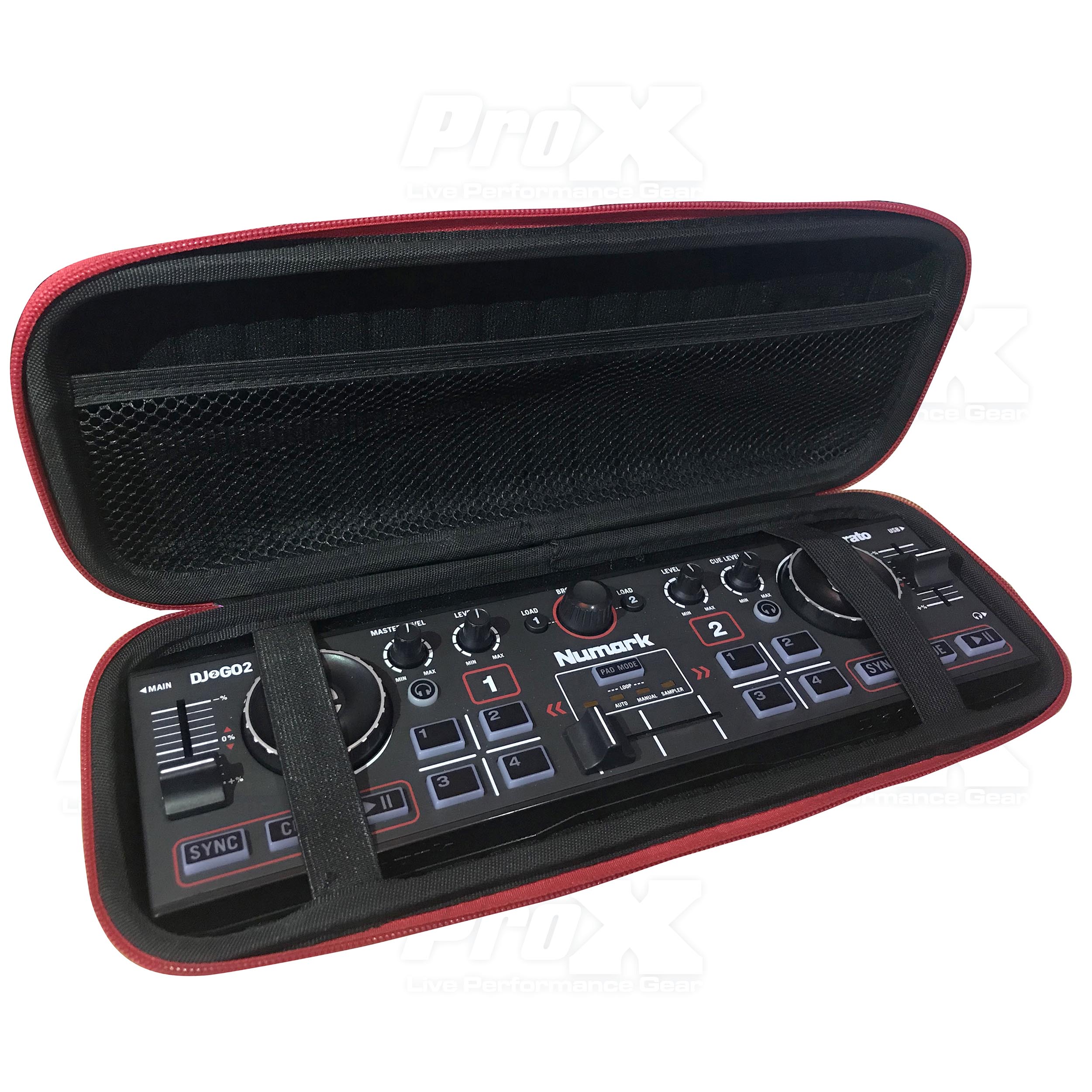 ZeroG EVA Molded Case Fits Numark DJ2GO2 Touch and Nano DJ MIDI