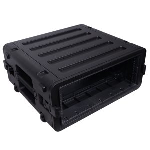 UltronX 4U Rack Air Tight Water Sealed ABS Case with Retractable Pull Out Handle and Wheels - Image 2