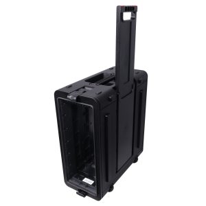 UltronX 4U Rack Air Tight Water Sealed ABS Case with Retractable Pull Out Handle and Wheels - Image 6